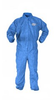 Kimberly-Clark Kleenguard A60 Blue Medium Disposable Chemical-Resistant Coveralls - 036000-45002 - 036000-45002 - R. S. Hughes Company, Inc.