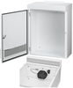 Enclosure, Wall Mount, Steel, White; Enclosure Type Nvent Hoffman - 29M7967 - Newark, An Avnet Company