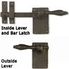 Lever Bar Latch, Solid Bronze - 850078 - HardwareSource, Inc.