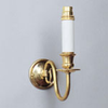 Single Arm Brass Wall Light - WL57 - Vaughan Designs, Inc.