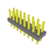 Headers, Male Pins - 612-MTMM-108-04-G-D-157-ND - DigiKey