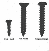 Extra Screws for Forged Iron Hinges and Dummy.. - 778161 - HardwareSource, Inc.