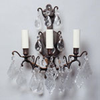 Crystal Wall Light - WL06/BZ - Vaughan Designs, Inc.
