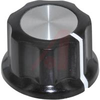 Knob; 0.855 in.; RoHS Compliant, ELV Compliant - 70156306 - Allied Electronics, Inc.
