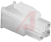 Connector, Soft Shell; 4; 600 VAC; Plug; Double-Row; Nylon; Plug; Natural - 70082962 - Allied Electronics, Inc.