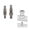 Compact Snap-In Clamping Pin -- QCOWM-M - Image