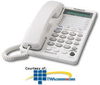 Panasonic 2 Line Programmable Speakerphone with LCD - KX-TS208W - TelephoneStuff.com