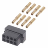 4+4 Pos. Female DIL 24-28 AWG Cable Conn. Kit, for Latches - M80-8440845 - Harwin Plc