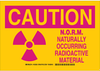 Radiation & Laser Sign - 129239 - Brady Corporation