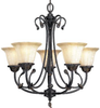 P4297-84 Mid. Chandeliers-Glass Up - 783798 - Capital Lighting, Inc.