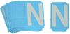 Brady Bradyglo Letter Label - Printed Msg = N - 6004-N - 754473-84384 - R. S. Hughes Company, Inc.
