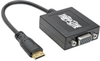 Mini HDMI Male to VGA Female Adapter Cable - 6 in., 1920x1200, 1080p -- P131-06N-MINI