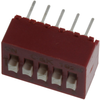 Dip Switch, Spst, 0.1A, 5V, Tht; No. Of Circuits C&k Components - 34AH6792 - Newark, An Avnet Company