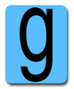 Helvetica Quik-Align Ten Packs - Black Lower Case - 8255-G - Brady Corporation