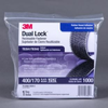 3M Dual Lock TB3541/TB3542 Black Hook & Loop Tape - Mushroom Hook with 400 stems/in Stem Count - 1 in Width x 10 ft Length - 07801 - 051111-07801 - R. S. Hughes Company, Inc.
