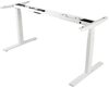 WorkWise Standing Desk Base, Electric Adjustable-Height, White -- WWBASE-WH
