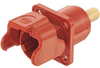 Housing, Bulkhead, 1 Lever, Red; Heavy Duty Connector Type Harting - 23AJ5161 - Newark, An Avnet Company