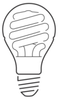 Compact Fluorescent Lamp with Ballast - FLE25HBA23D/CD - GE Lighting