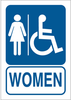 Restroom Sign - 47733 - Brady Corporation