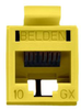 Rj45 Connector, Jack, 8P8C, 1Port, Cat6A; Modular Connector Type Belden - 03AC7443 - Newark, An Avnet Company