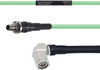 Temperature Conditioned Low Loss SMA Female Bulkhead to RA TNC Male Cable LL142 Coax in 72 Inch - FMHR0148-72 - Fairview Microwave Inc.