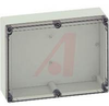 Enclosure;Box-Lid;Panel Mnt;PC;Gray;302x232x110mm;NEMA 4X;Clr Lid,Qk Trn Screws - 70075070 - Allied Electronics, Inc.
