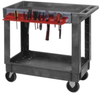 Quantum Plastic Utility Carts with Tool Holder -- 53905 - Image