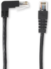 15FT BK CAT5e 100MHz Angled Patch Cable UTP 90°Down–180°Straight - EVNSL27E-0015-90DS - Black Box