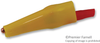 Alligator Clip, Yellow, 10A, 4Mm Plug; Connector Type Mueller Electric - 37B8874 - Newark, An Avnet Company