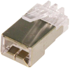 Connector, Rj45, Jack, 8P8C, Cat5; Modular Connector Type Amp - Te Connectivity - 15J7097 - Newark, An Avnet Company