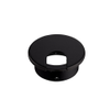 SPLIT CABLE GROMMET (CHROME/MATTE BLACK) - LS-50S-S-BL -- LS-50S-S-BL - Image