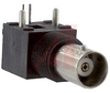 connector,rf coaxial,bnc rt angle pcb blkhd jack recept,isolated,round pins - 70142819 - Allied Electronics, Inc.