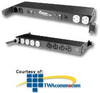 Chatsworth Products Flush Mount Power Strip - 30 Amp -- 12812-701 - Image