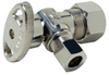 5/8 in. ODC x 3/8 in. OD Comp. Angle 1/4-Turn Chrome Stop -- WPAS-7PB - Image