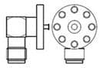 RF Connectors / Coaxial Connectors - 1053451-1 - VAST STOCK CO., LIMITED