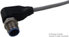 Sensor Cable, Amp, M12 Sensor Right Angle 4 Position Plug, Free / Stripped End, 1.5 M, 4.9 Ft Rohs Compliant Te Connectivity - 49Y4518 - Newark, An Avnet Company