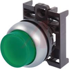PUSHBUTTON, NON-ILLUMINATED PUSHBUTTON,EXTENDED, MOMENTARY, GREEN BUTTON, SILVE -- 70057762