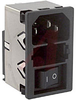 Module, Pwr Entry;AC Inlet, 2-Pole LineSwitch and Fuseholder;Snap-In Mt - 70080688 - Allied Electronics, Inc.