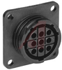 Connector, CPC; 9; Receptacle; Wire; 17; All Plastic; 15/16 in. - 20 UNEF-2A - 70087403 - Allied Electronics, Inc.