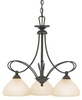 DK5103TM Mid. Chandeliers-Glass Down - 442170 - Capital Lighting, Inc.