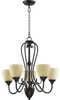 6008-5-44 Mid. Chandeliers-Glass Up - 435942 - Capital Lighting, Inc.