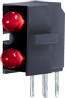 3MM BI-LEVEL CIRCUIT BOARD LED - WP934CA/2ID-90 - Kingbright Corporation