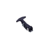 Draw Latches & Keepers, Material=Rubber, , Black -- NSH-3155 - Image