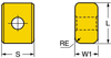 T-Max&reg; P insert for turning - 175.32-19 19 40-25 4025 - Sandvik Coromant Co.