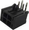 Wire-Board Connector, Receptacle, 4 Position, 3Mm; Connector Systems Multicomp Pro - 02N4637 - Newark, An Avnet Company