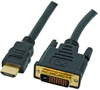 Cable, Hdmi A/dvi-D Dual Link Plug, 25Ft; Connector Type A Multicomp Pro - 24T4146 - Newark, An Avnet Company