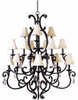 Large Chandeliers-Candle - 29123 - Light Center (The)