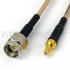 SMA Male to SSMB Female Cable RG-316 Coax in 12 Inch and RoHS Compliant - SCA25316-12 - Fairview Microwave Inc.