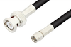 SMA Male to BNC Male Cable 48 Inch Length Using 75 Ohm RG59 Coax - PE3539-48 - Pasternack