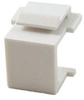 Blank Cavity Cover for Keystone Face Plate, White - 43-239WH - Computer Network Accessories, Inc.